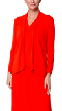 Amy Shawl Collar Cardigan ; Bright Orange
