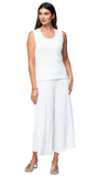 Terry Tank Top, White